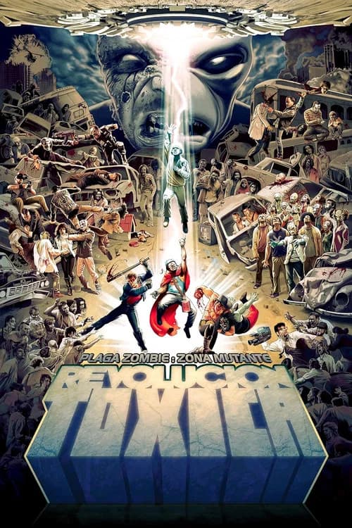 Plaga zombie: zona mutante: revolución tóxica poster